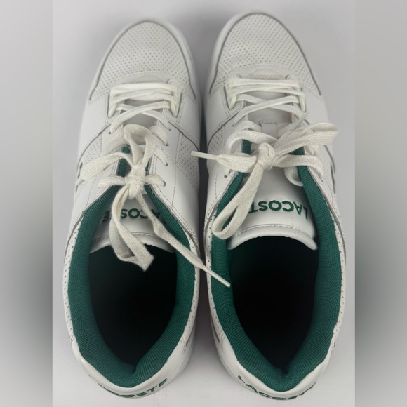 Lacoste Thrill 319 1 US SMA White Leather Sneakers Men’s Size 12 - Picture 6 of 12